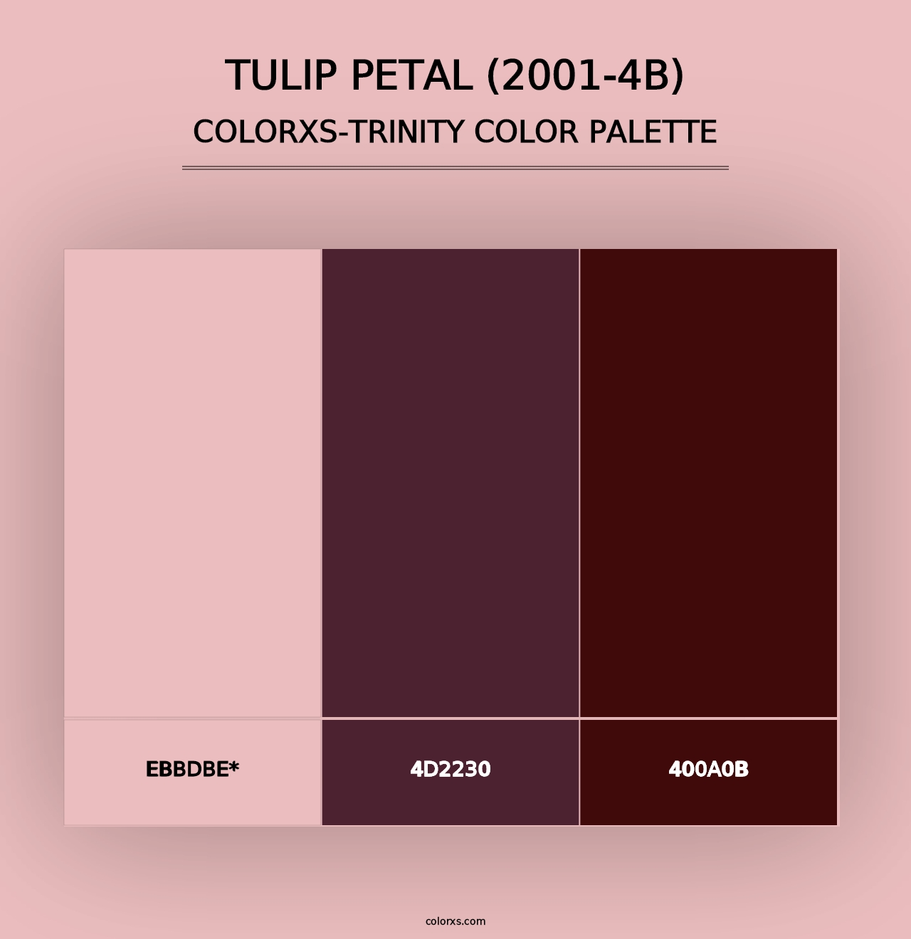 Tulip Petal (2001-4B) - Colorxs Trinity Palette