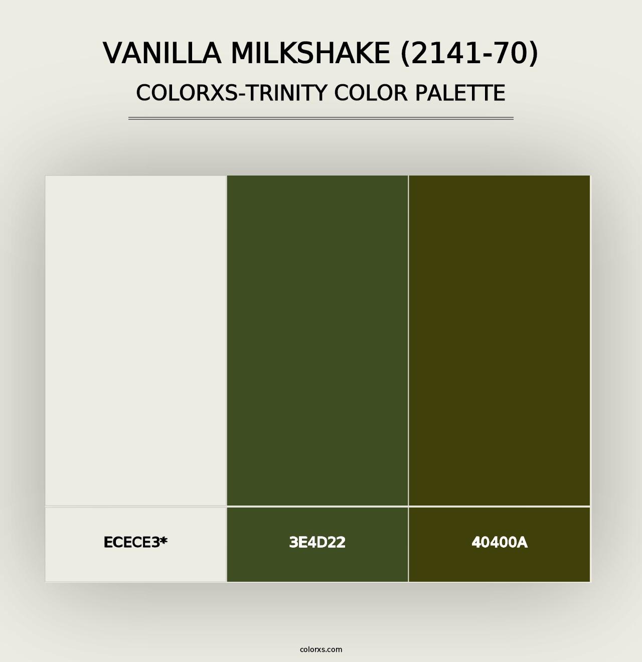 Vanilla Milkshake (2141-70) - Colorxs Trinity Palette