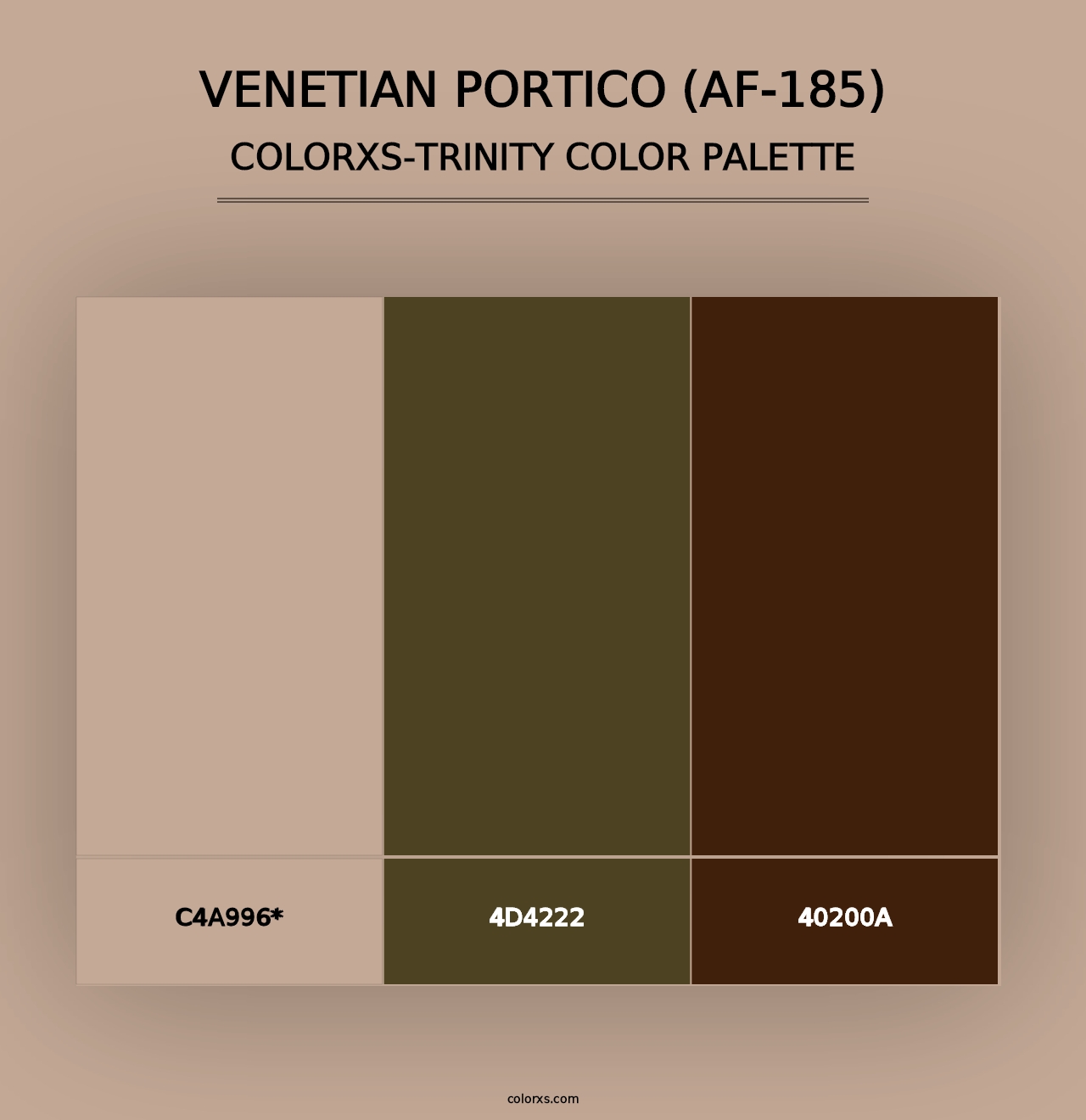 Venetian Portico (AF-185) - Colorxs Trinity Palette