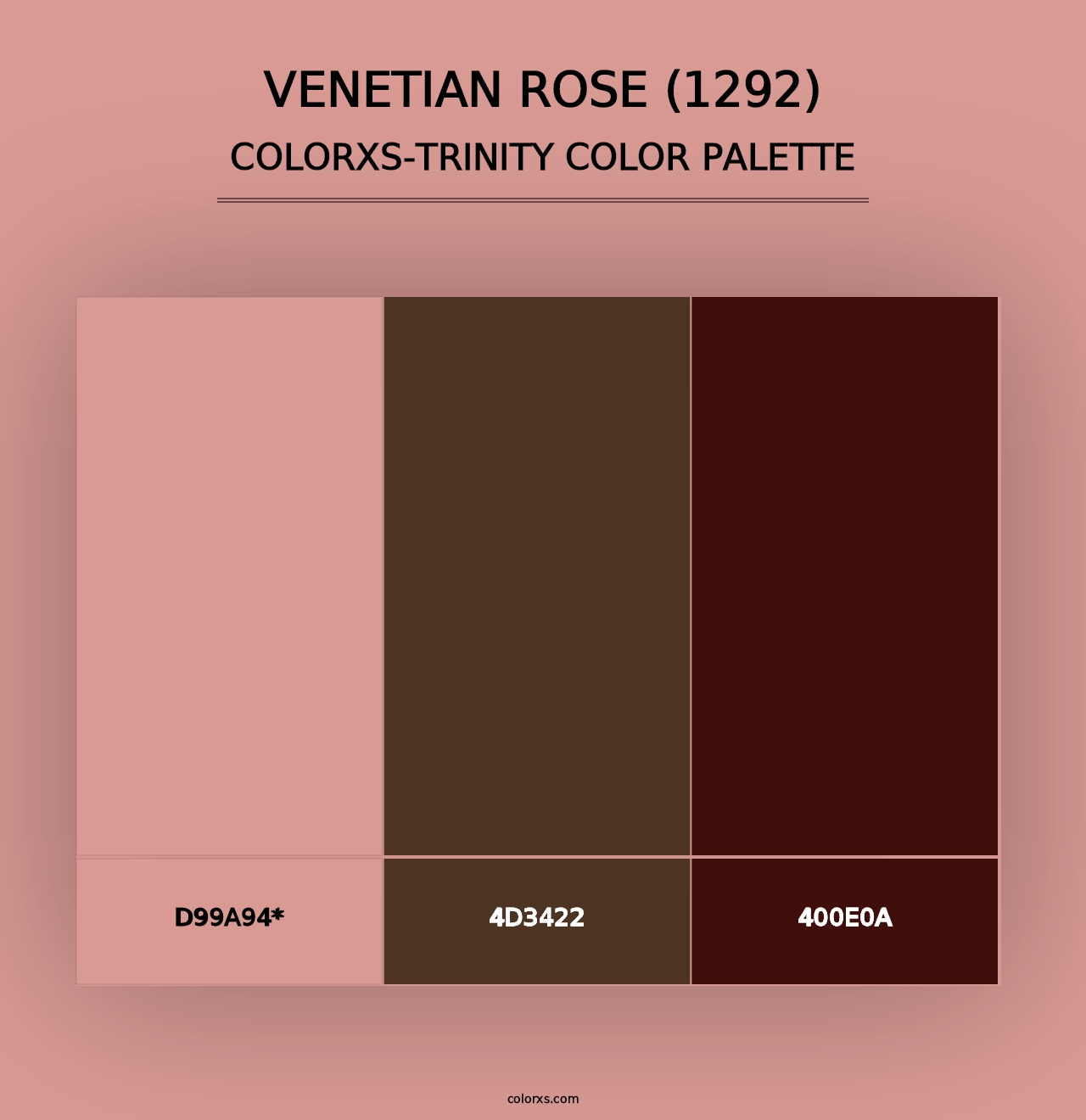 Venetian Rose (1292) - Colorxs Trinity Palette