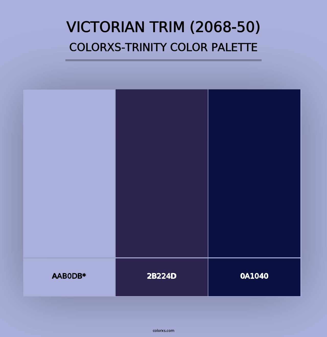 Victorian Trim (2068-50) - Colorxs Trinity Palette