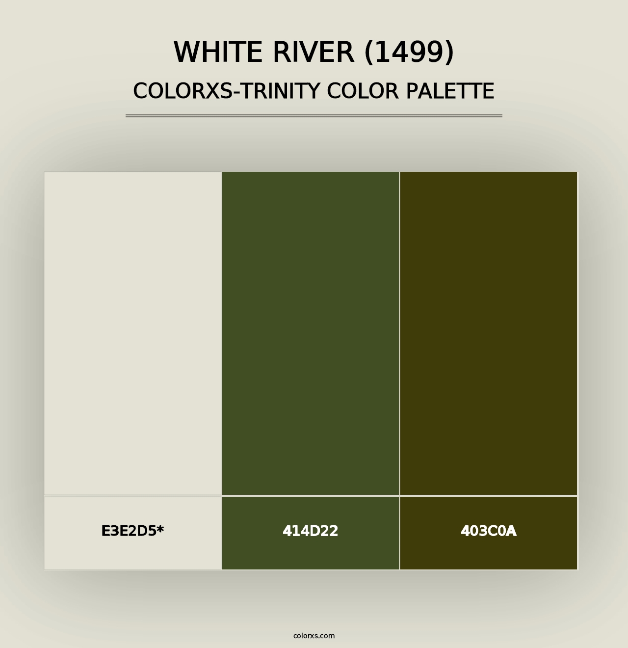 White River (1499) - Colorxs Trinity Palette