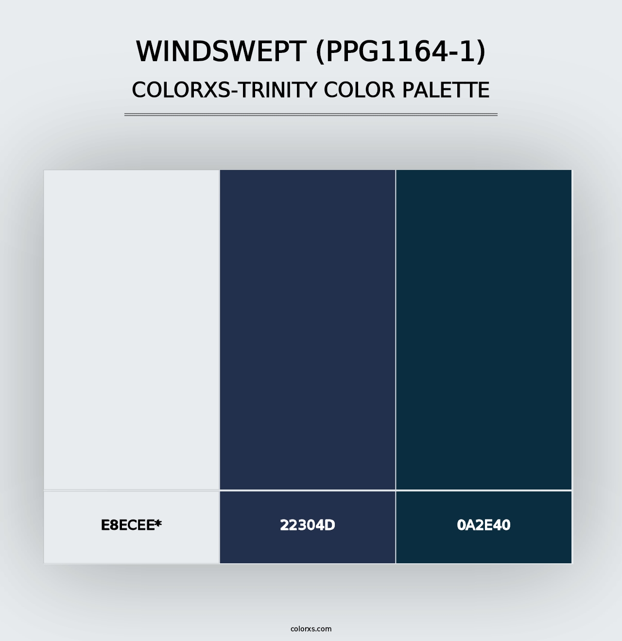 Windswept (PPG1164-1) - Colorxs Trinity Palette