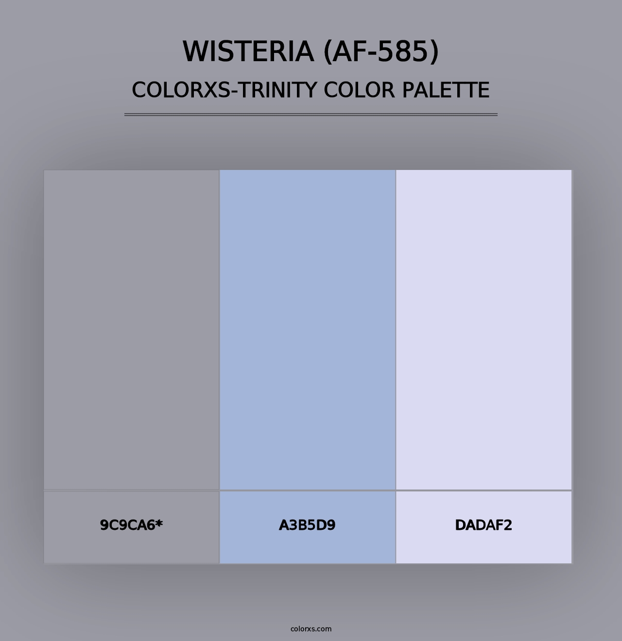 Wisteria (AF-585) - Colorxs Trinity Palette