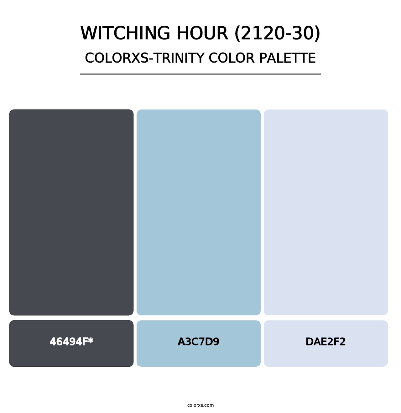 Witching Hour (2120-30) - Colorxs Trinity Palette