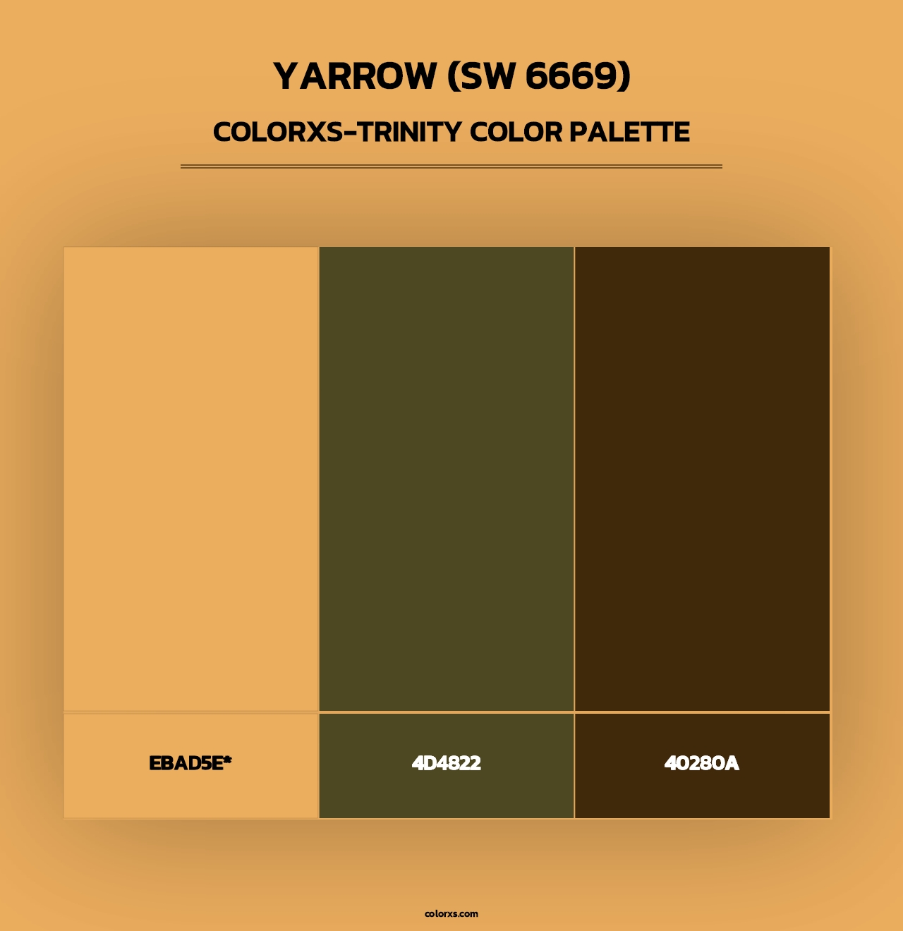 Yarrow (SW 6669) - Colorxs Trinity Palette