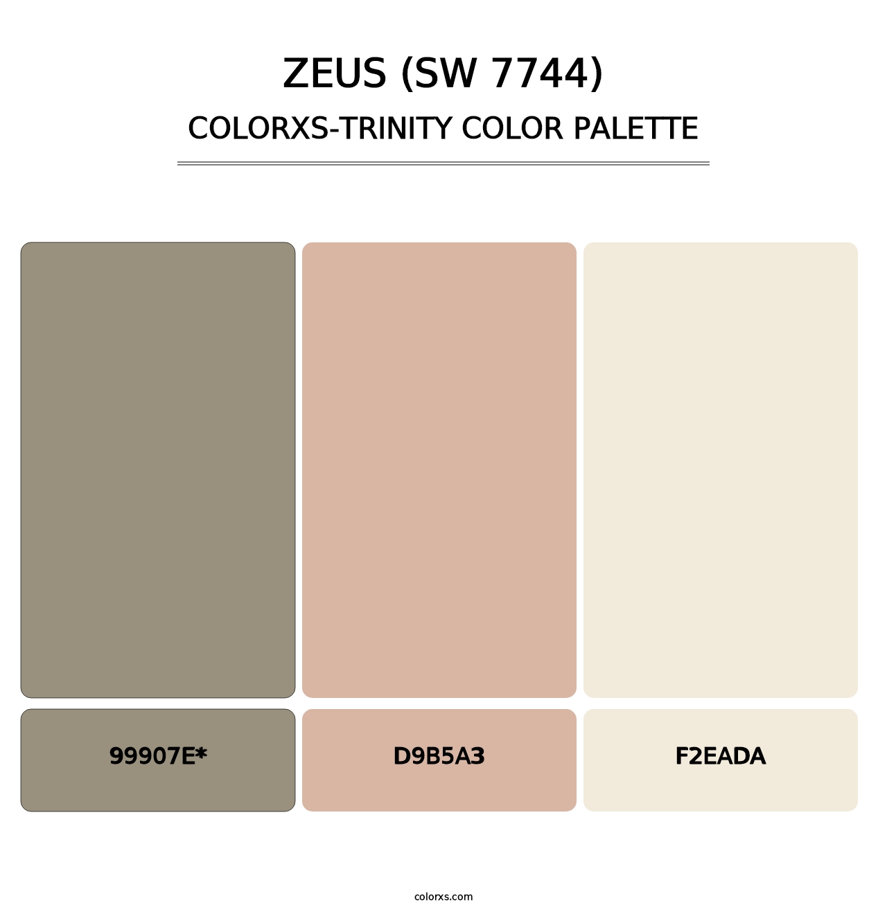 Zeus (SW 7744) - Colorxs Trinity Palette