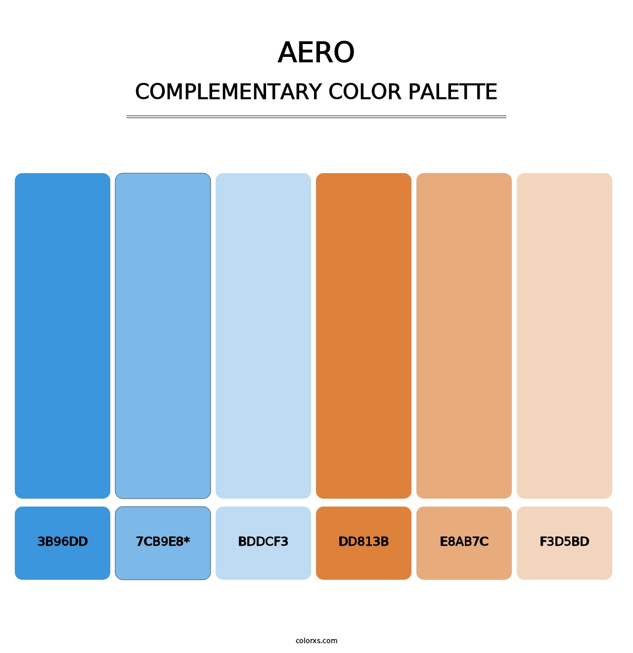 Aero - Complementary Color Palette