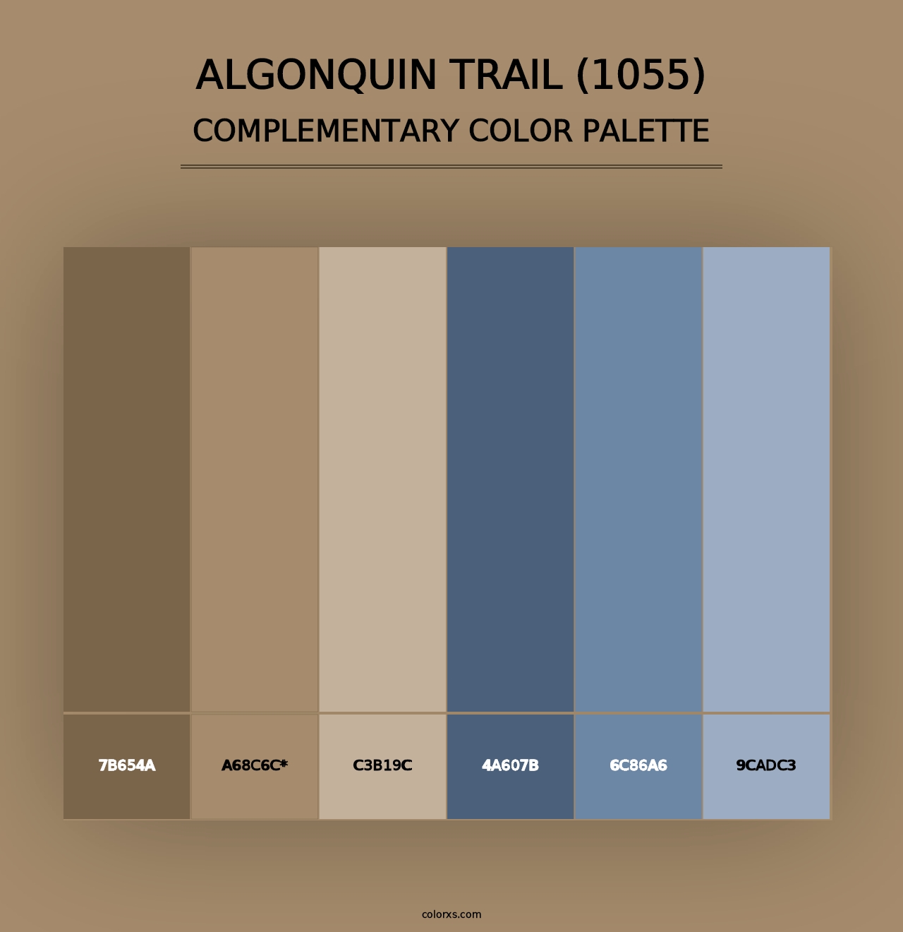 Algonquin Trail (1055) - Complementary Color Palette