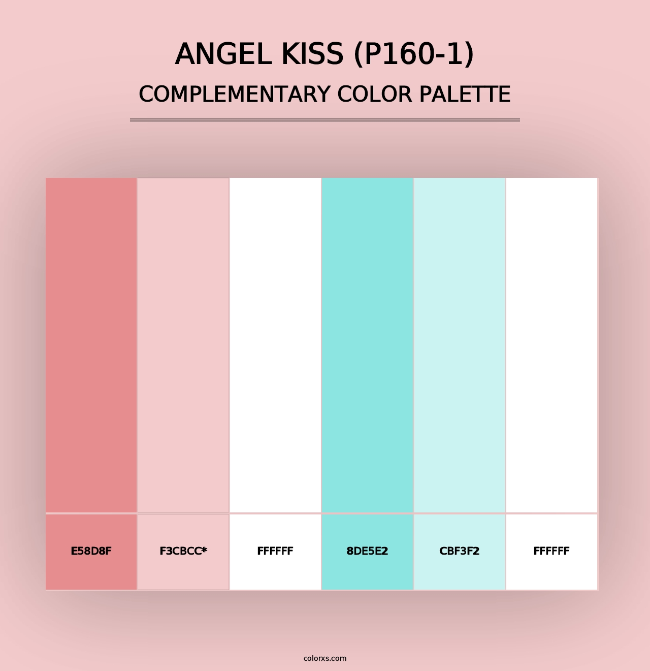 Angel Kiss (P160-1) - Complementary Color Palette