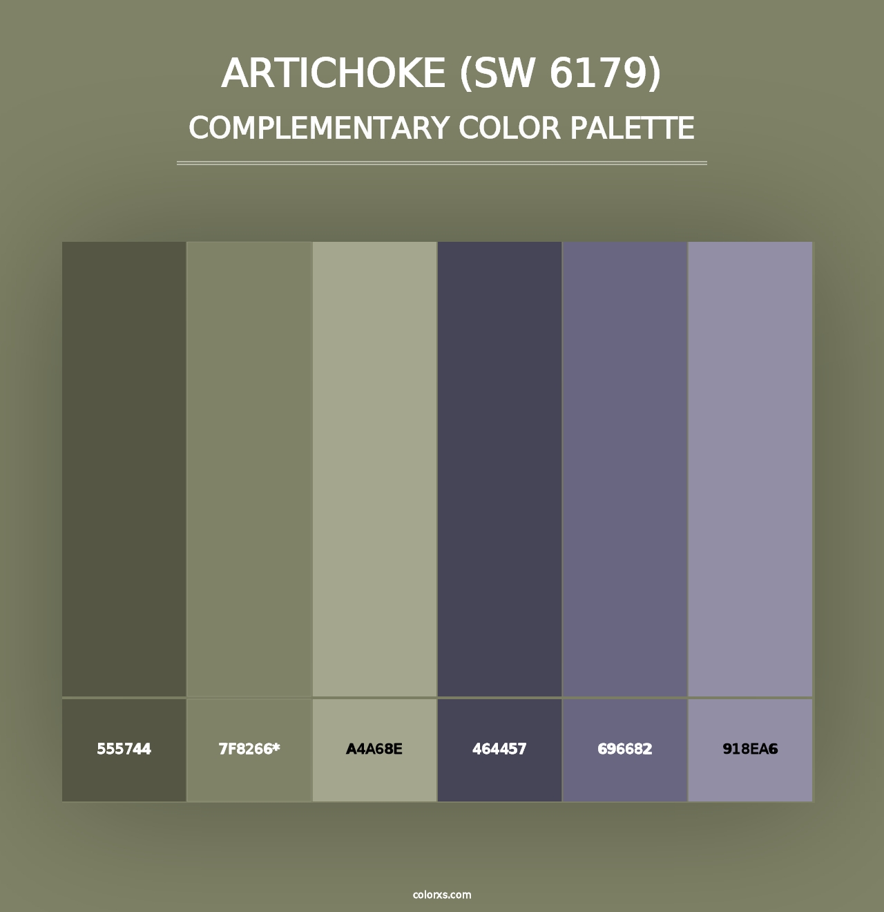 Artichoke (SW 6179) - Complementary Color Palette