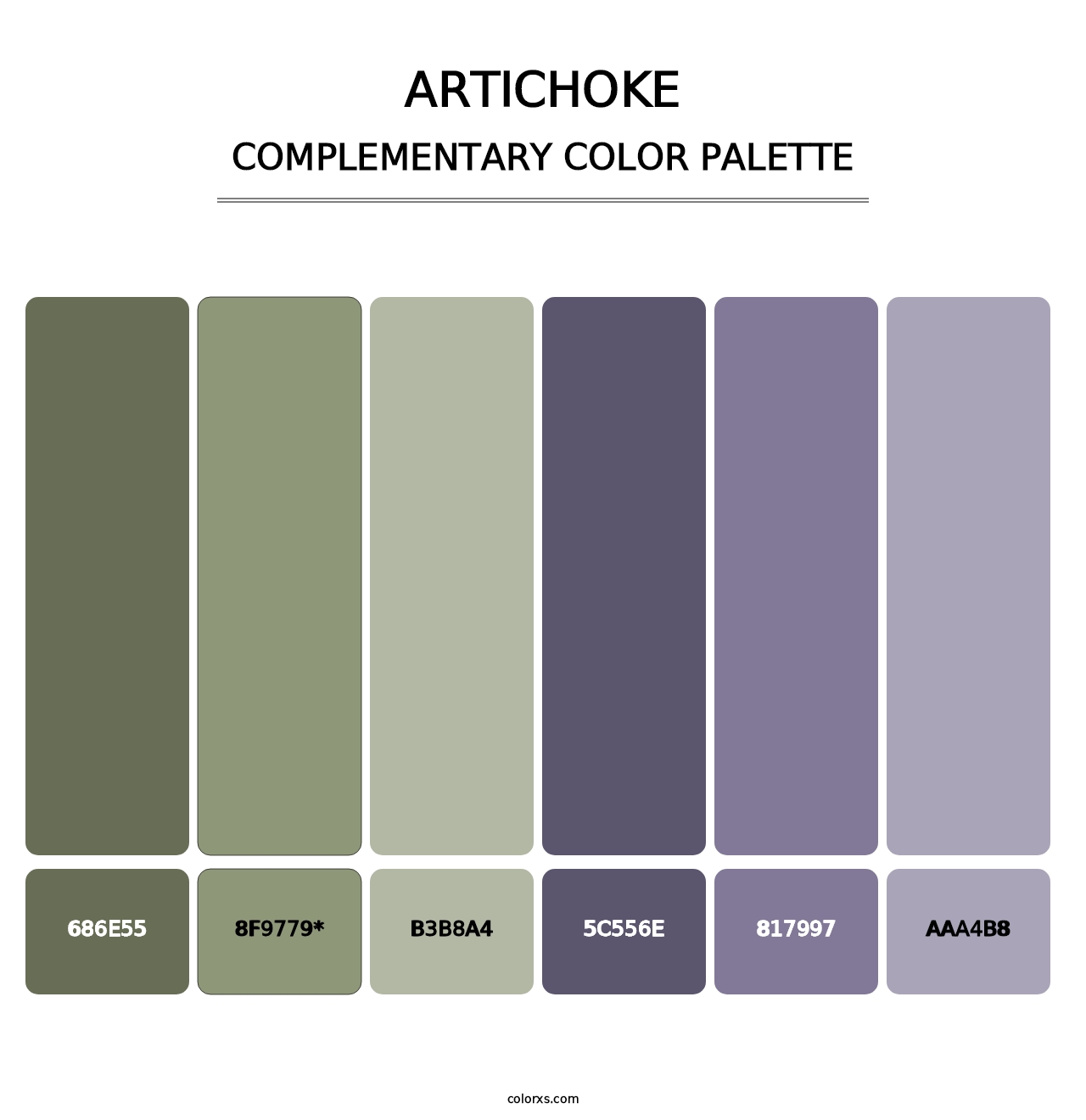 Artichoke - Complementary Color Palette