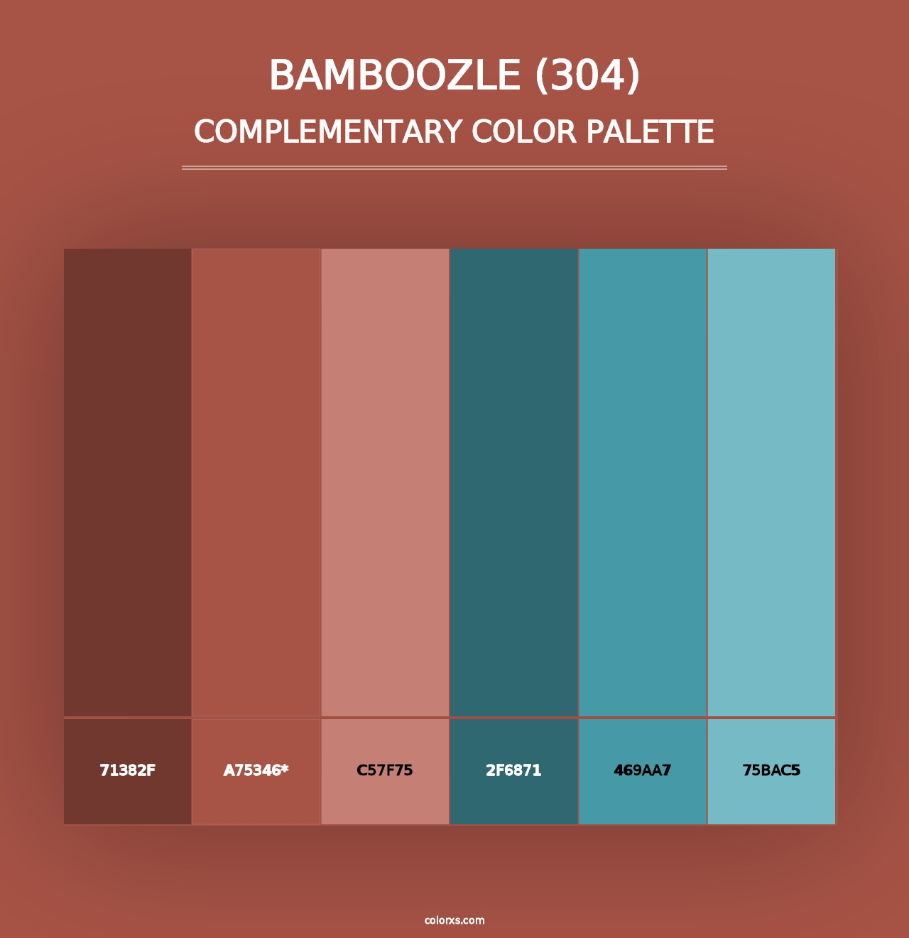 Bamboozle (304) - Complementary Color Palette