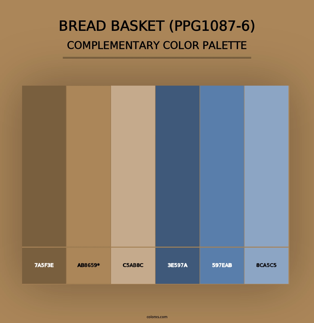 Bread Basket (PPG1087-6) - Complementary Color Palette