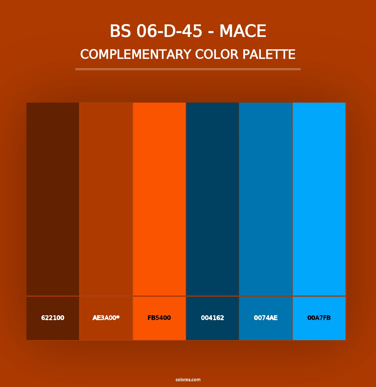 BS 06-D-45 - Mace - Complementary Color Palette