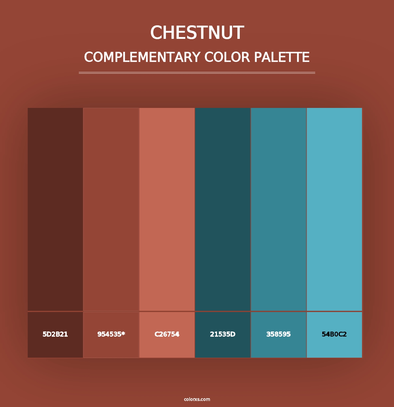 Chestnut - Complementary Color Palette