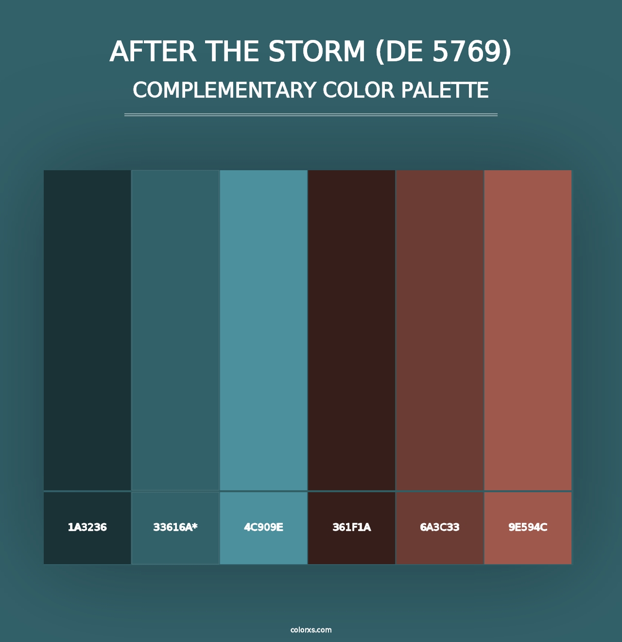 After the Storm (DE 5769) - Complementary Color Palette