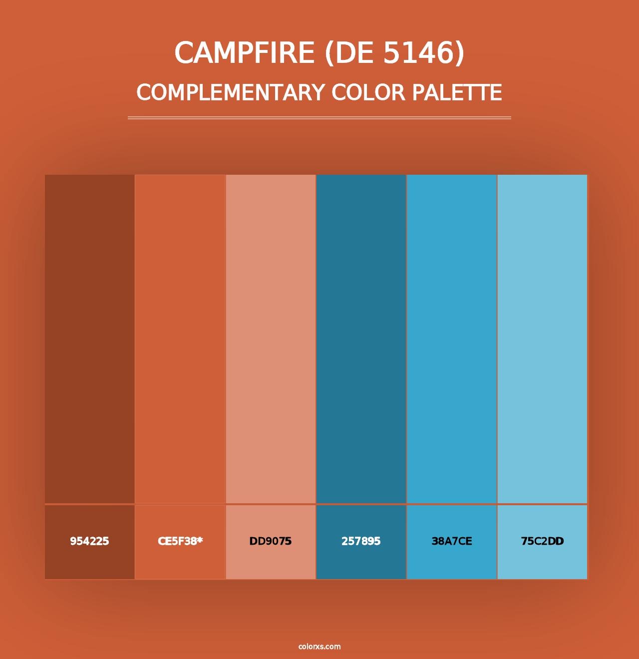 Campfire (DE 5146) - Complementary Color Palette