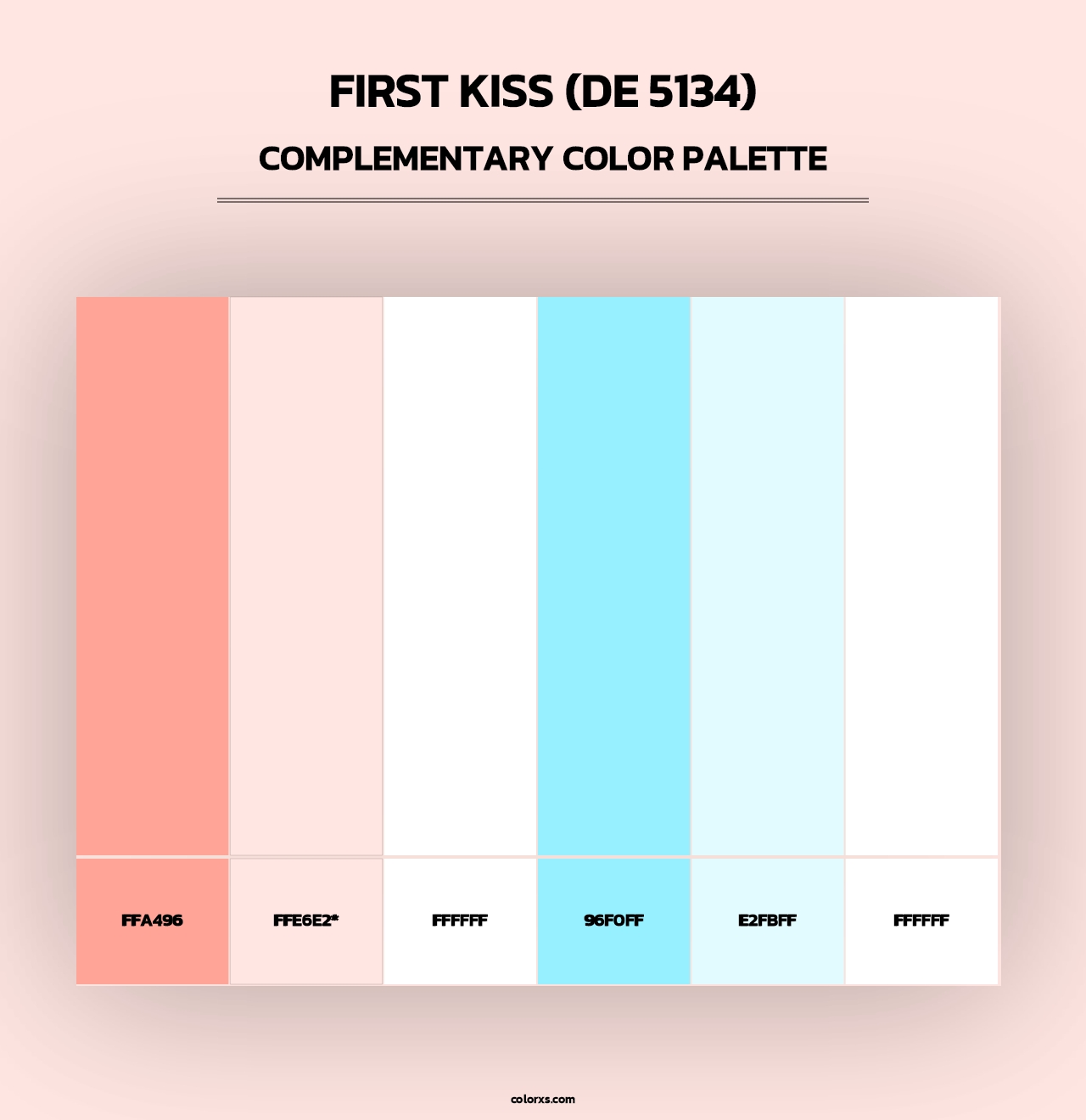 First Kiss (DE 5134) - Complementary Color Palette