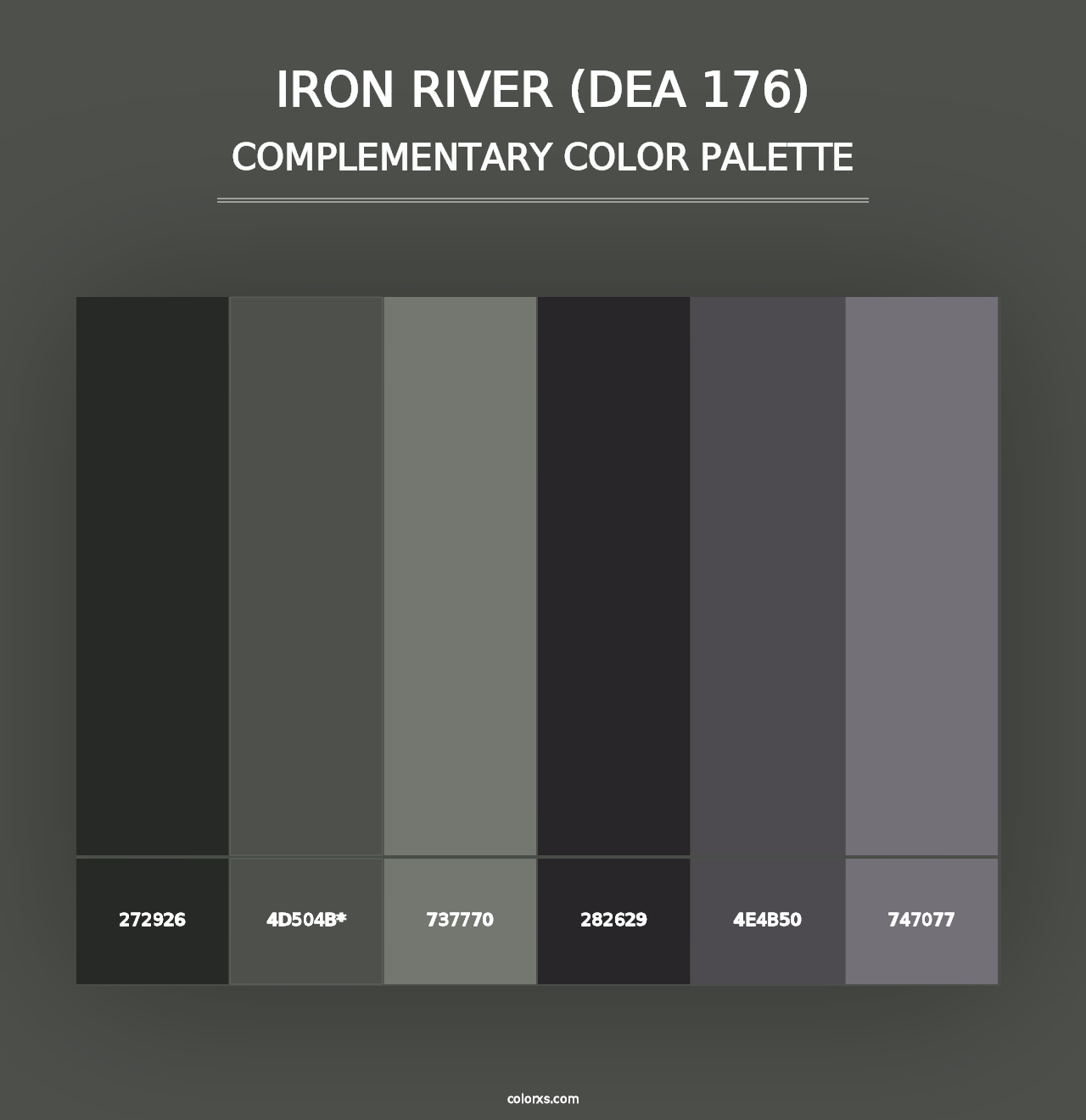 Iron River (DEA 176) - Complementary Color Palette