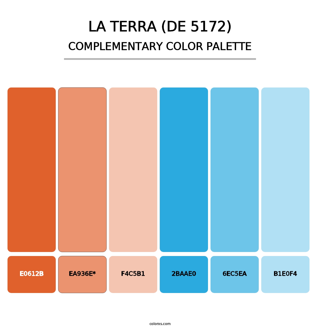 La Terra (DE 5172) - Complementary Color Palette