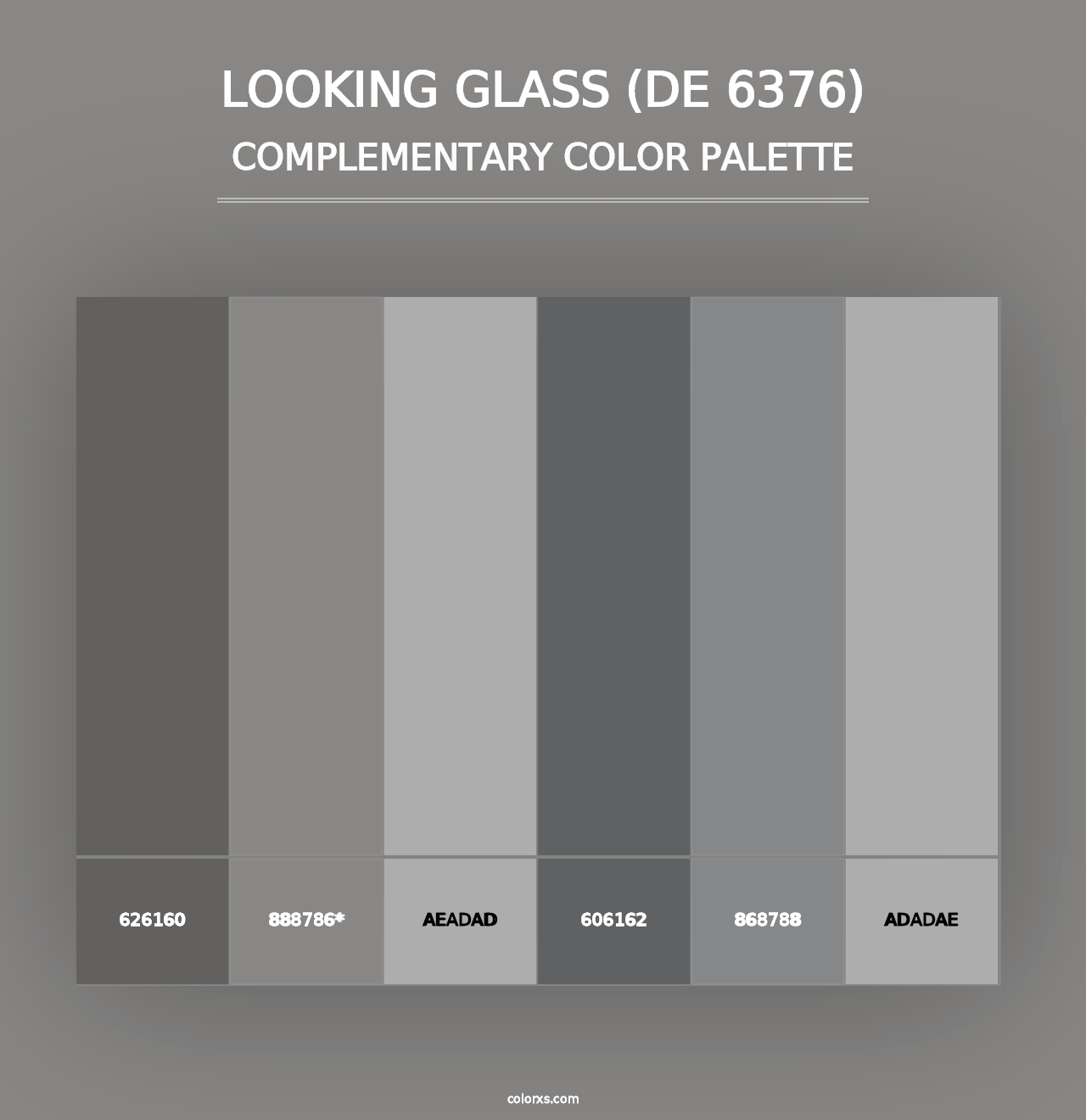 Looking Glass (DE 6376) - Complementary Color Palette