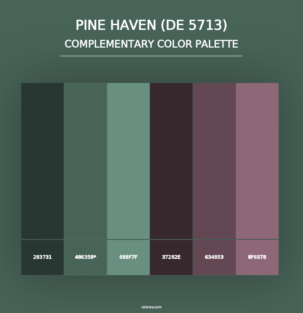 Pine Haven (DE 5713) - Complementary Color Palette