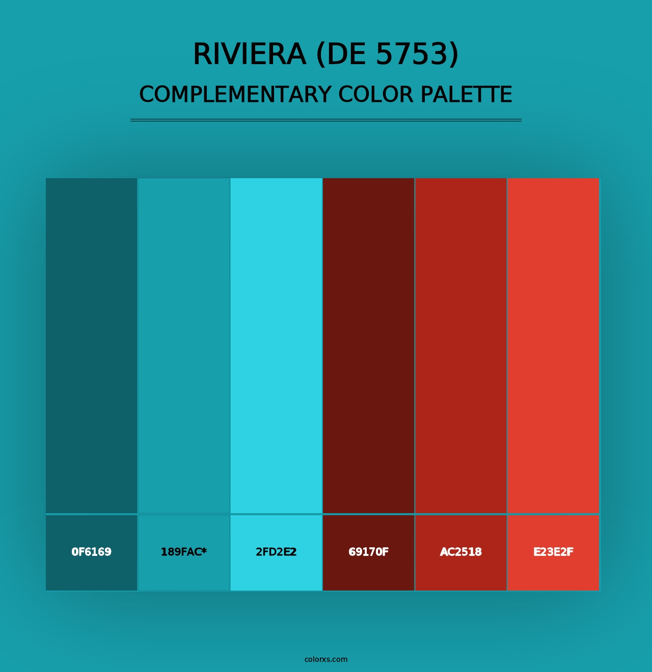 Riviera (DE 5753) - Complementary Color Palette