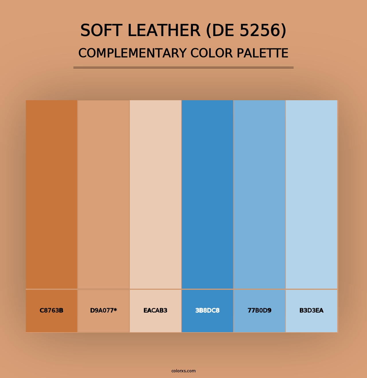 Soft Leather (DE 5256) - Complementary Color Palette