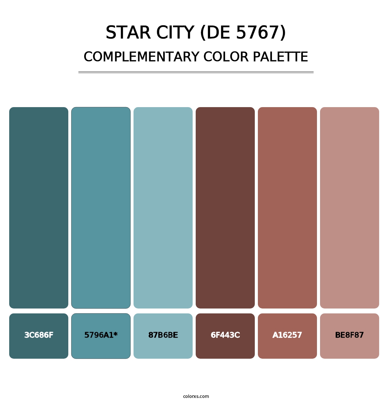 Star City (DE 5767) - Complementary Color Palette