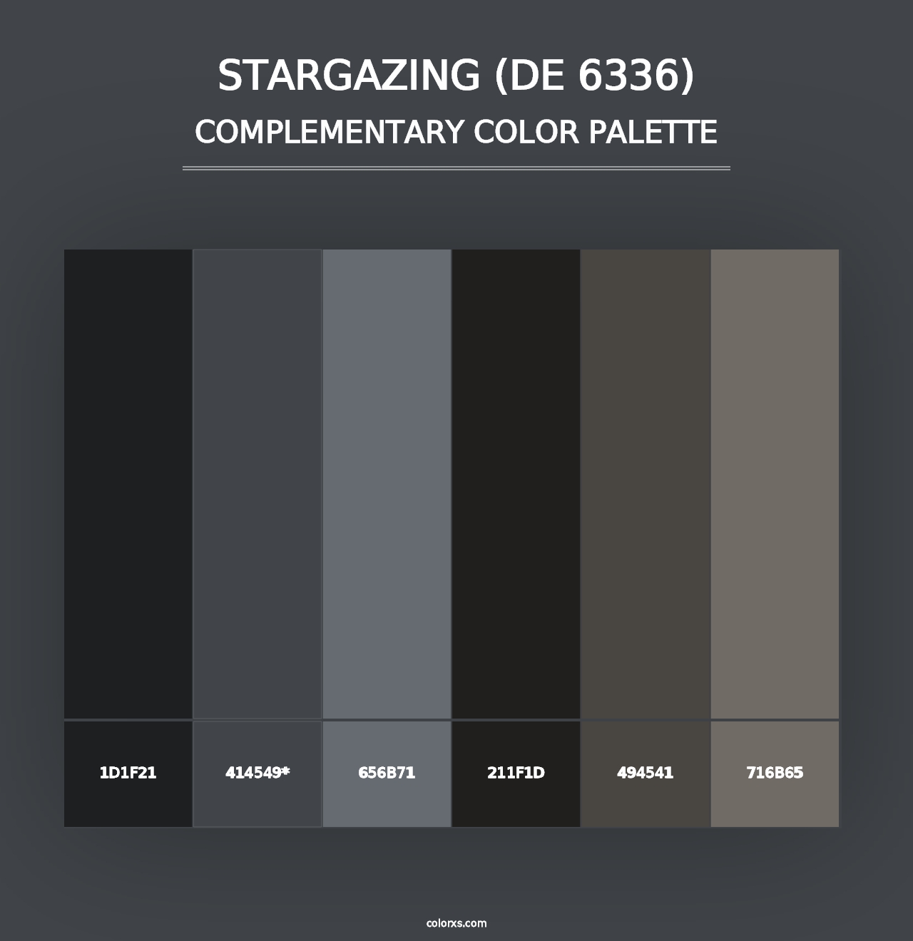 Stargazing (DE 6336) - Complementary Color Palette