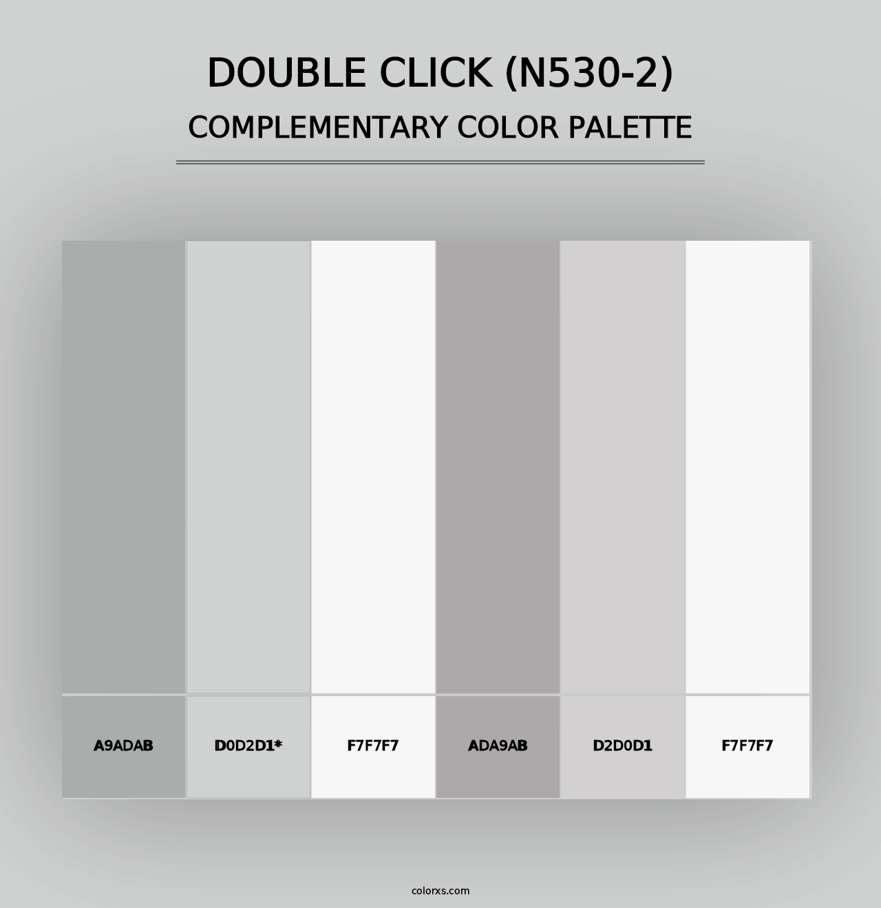 Double Click (N530-2) - Complementary Color Palette