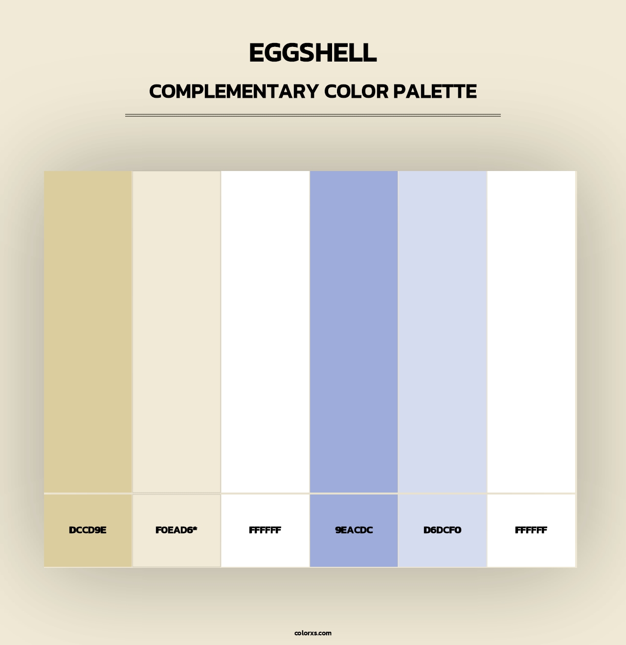 Eggshell - Complementary Color Palette