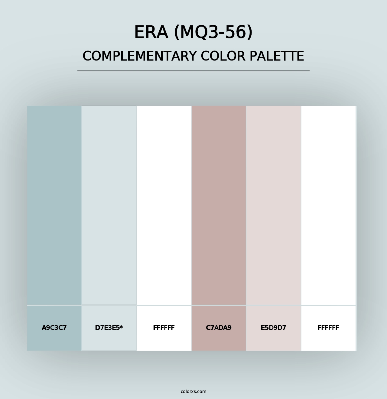 Era (MQ3-56) - Complementary Color Palette