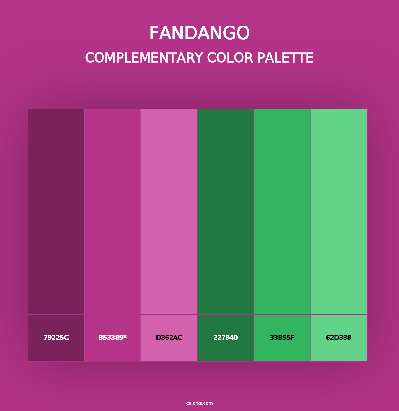 Fandango - Complementary Color Palette