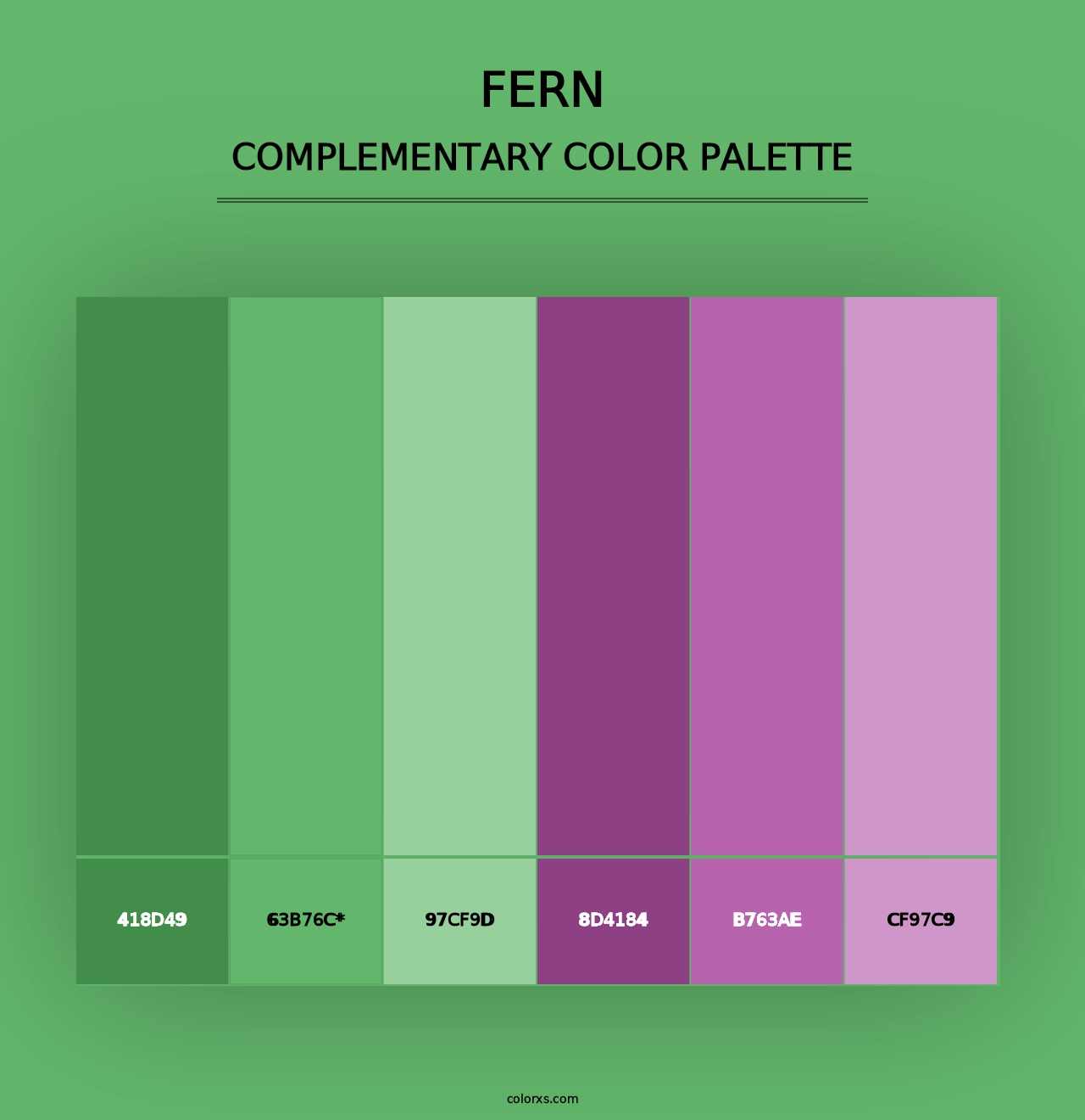 Fern - Complementary Color Palette