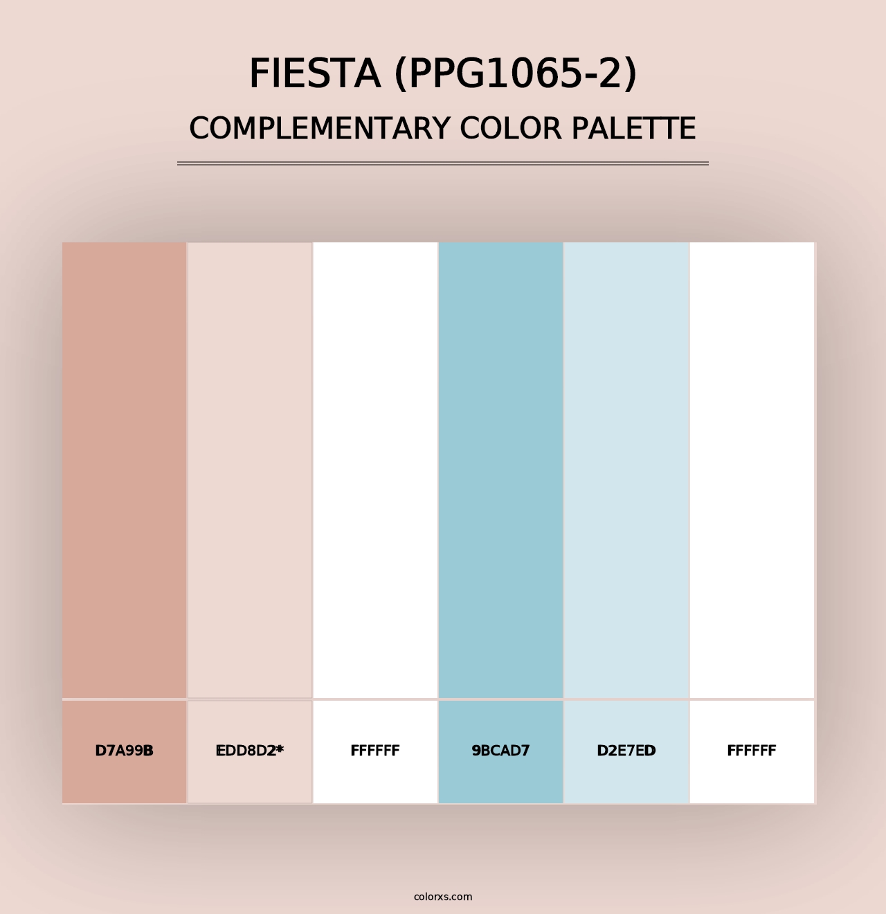 Fiesta (PPG1065-2) - Complementary Color Palette