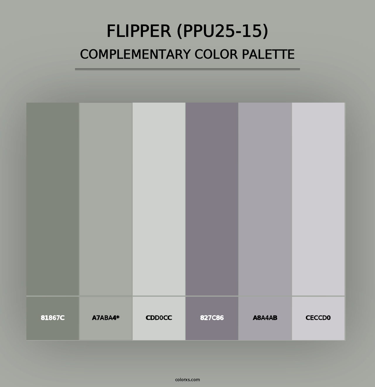 Flipper (PPU25-15) - Complementary Color Palette