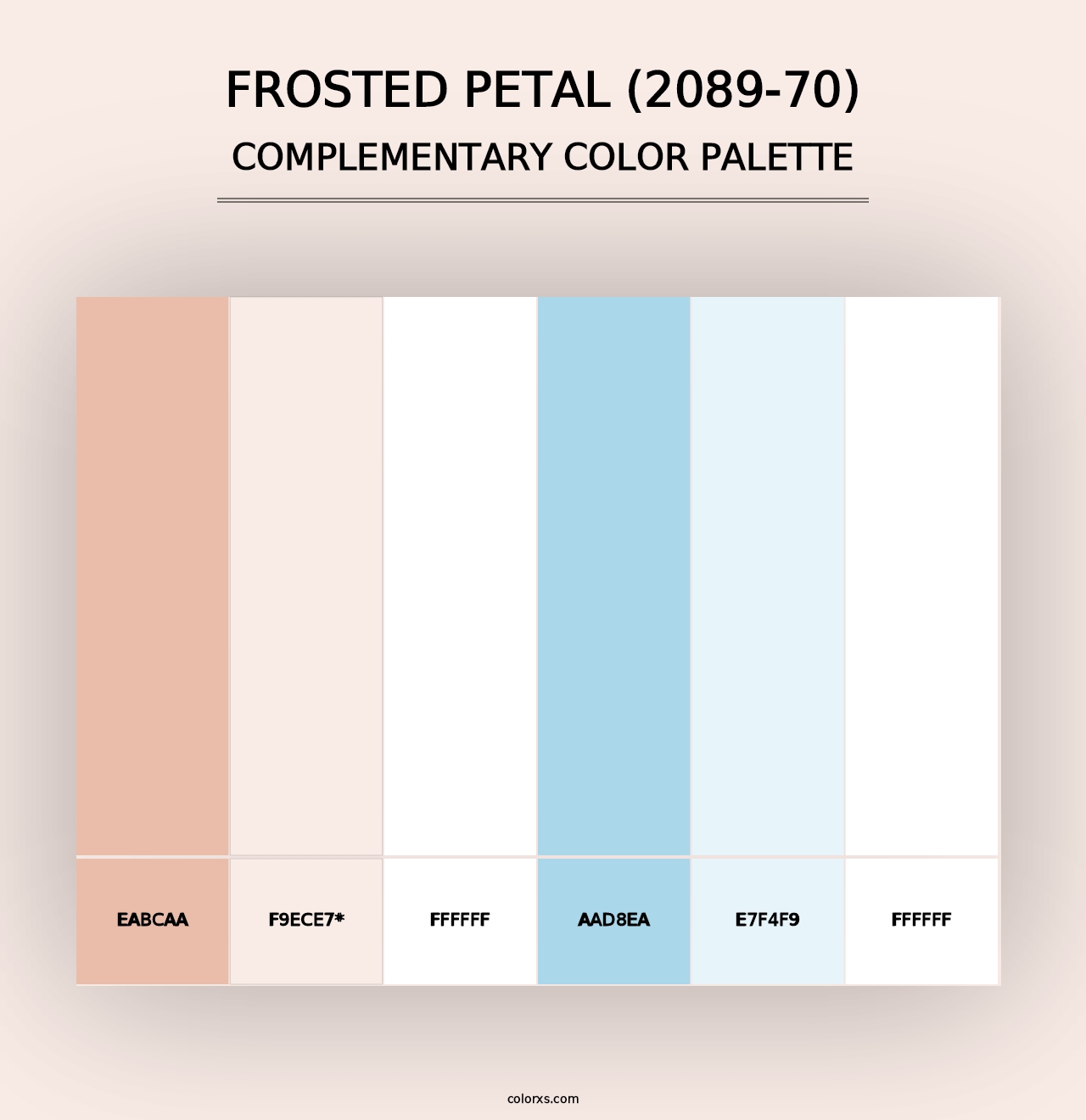 Frosted Petal (2089-70) - Complementary Color Palette