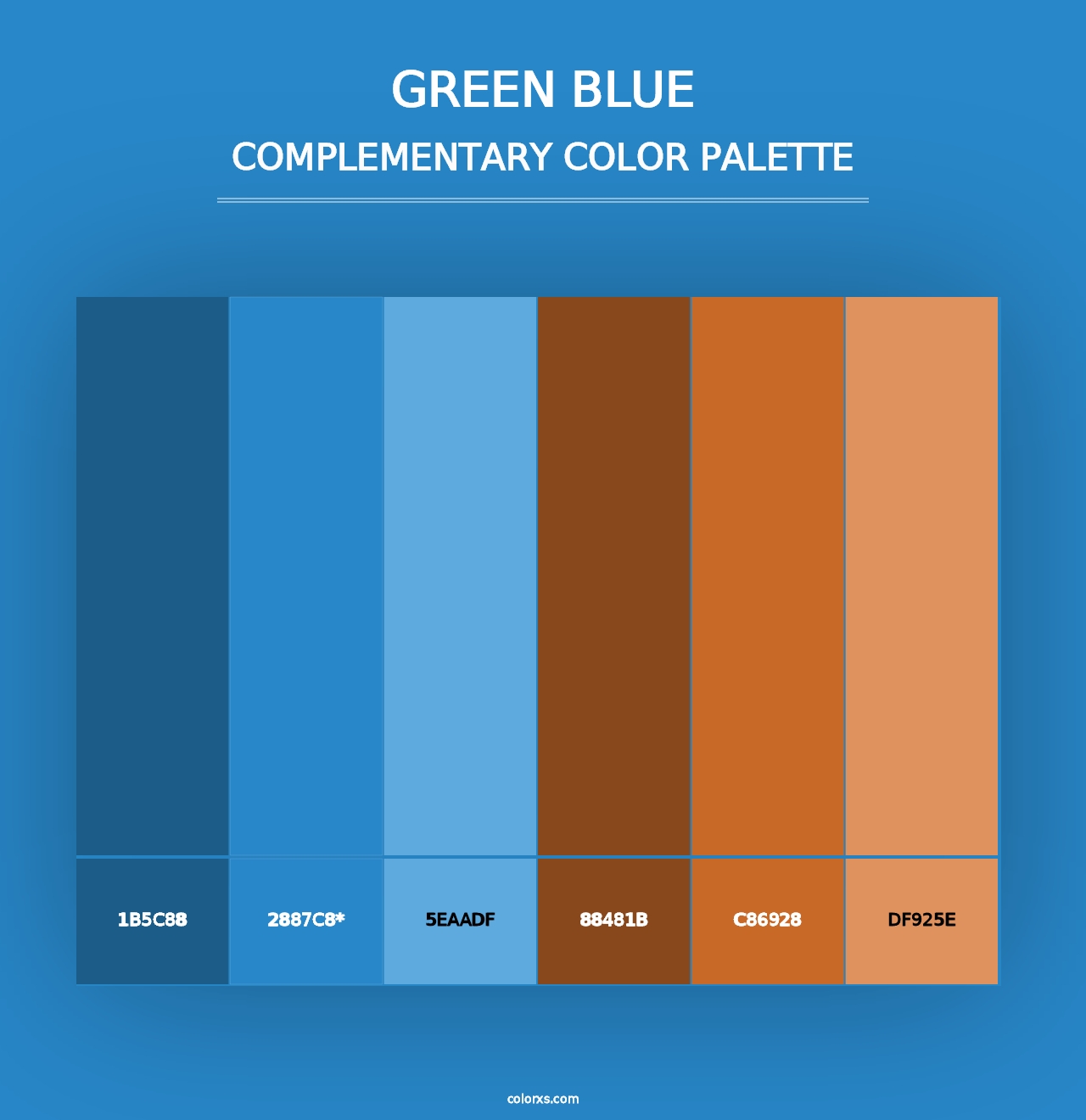 Green Blue - Complementary Color Palette