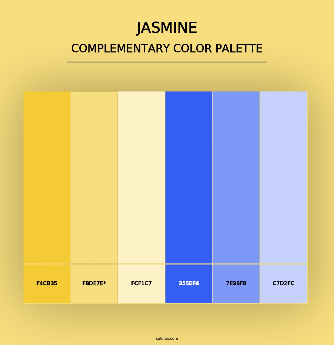 Jasmine - Complementary Color Palette