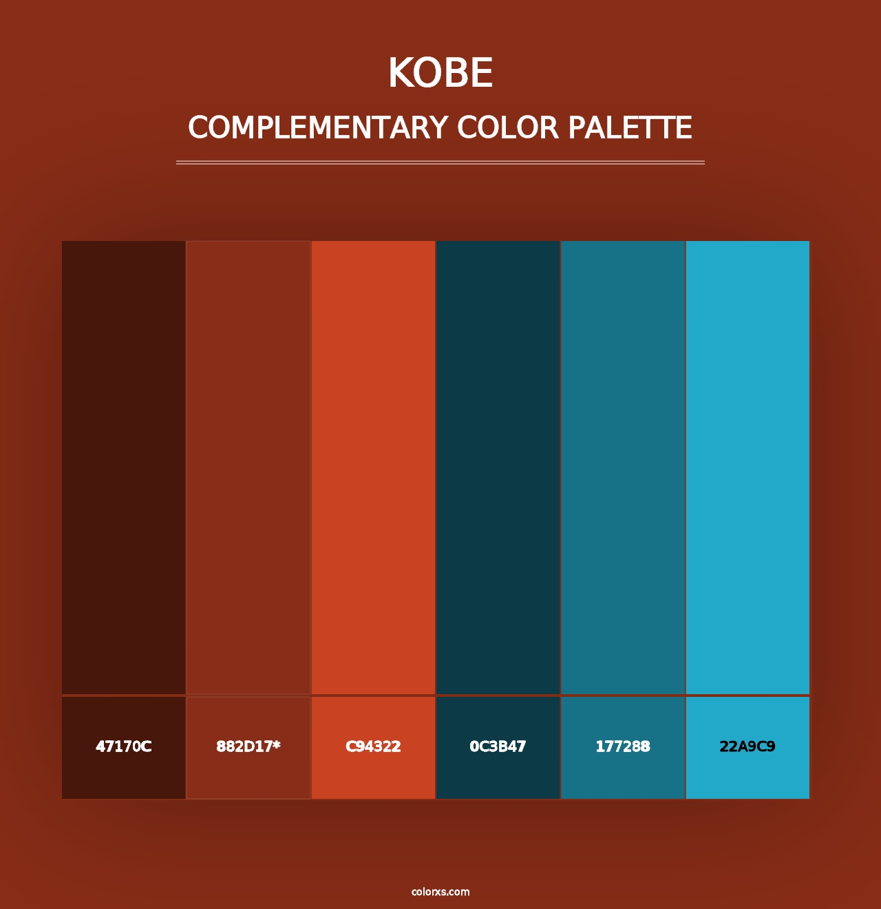 Kobe - Complementary Color Palette