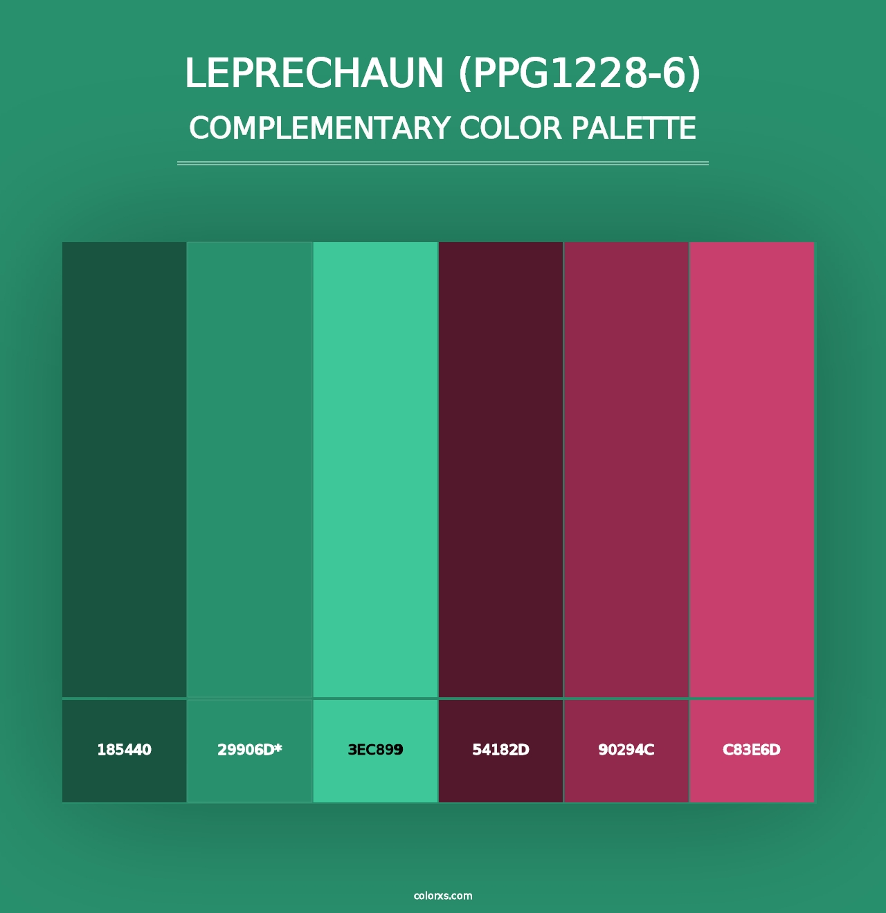 Leprechaun (PPG1228-6) - Complementary Color Palette