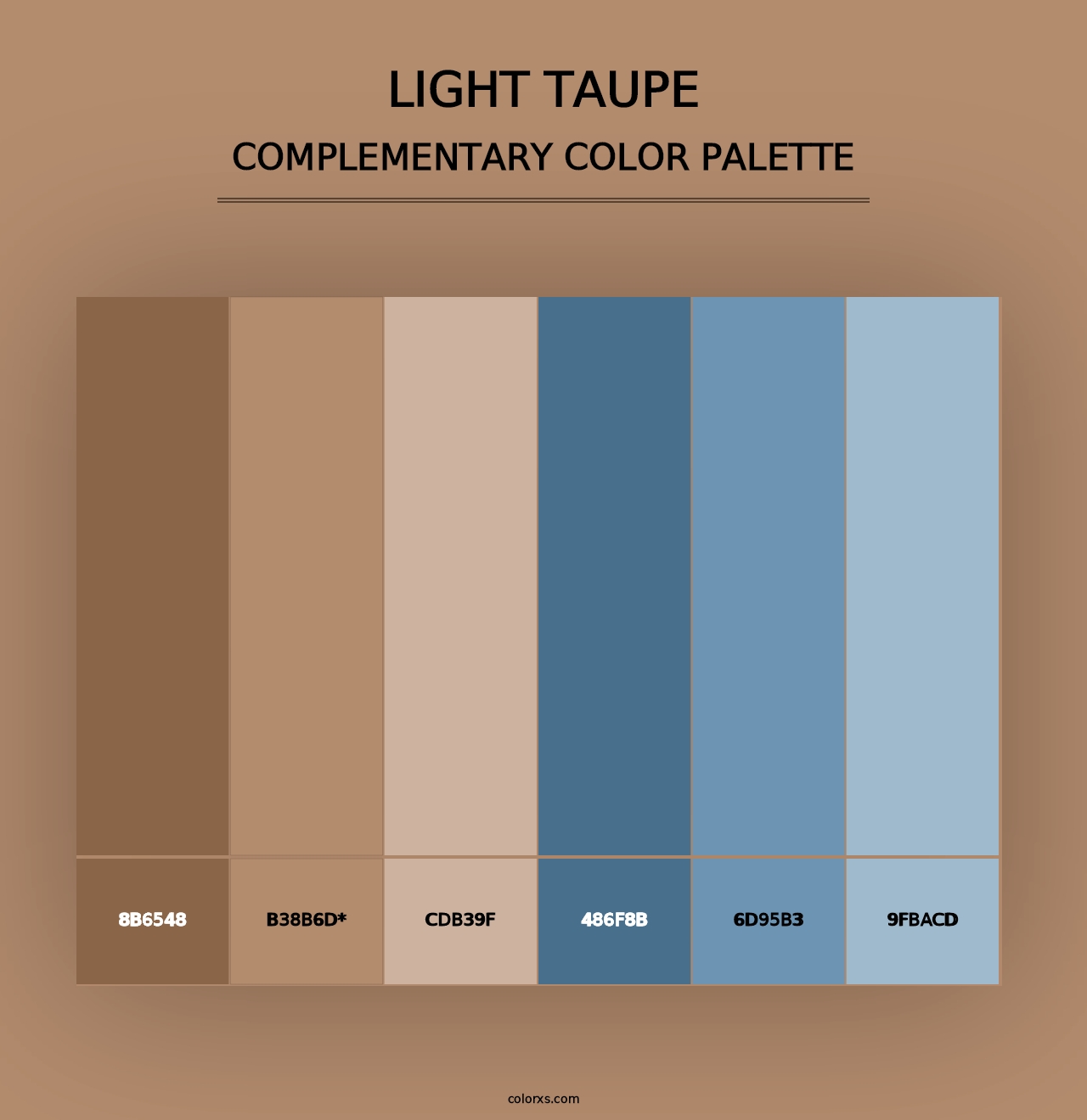 Light Taupe - Complementary Color Palette