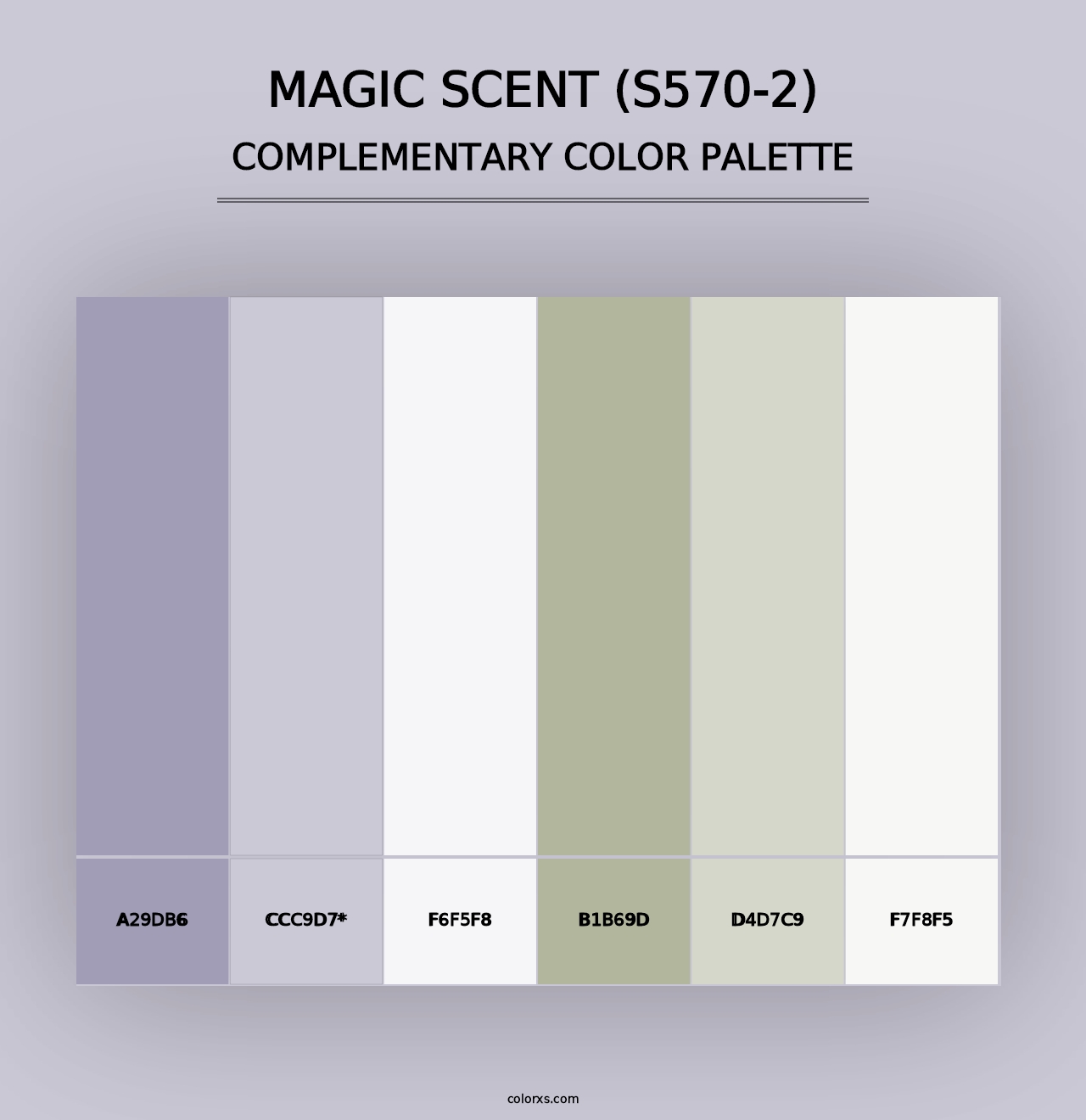 Magic Scent (S570-2) - Complementary Color Palette