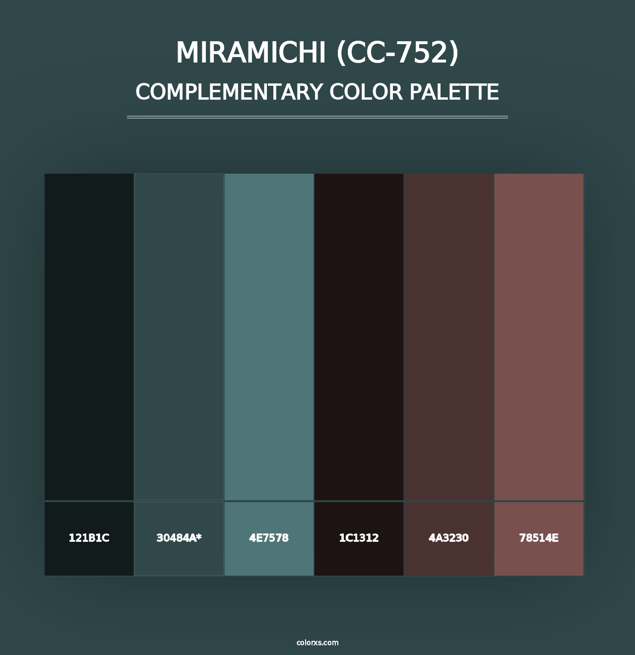 Miramichi (CC-752) - Complementary Color Palette