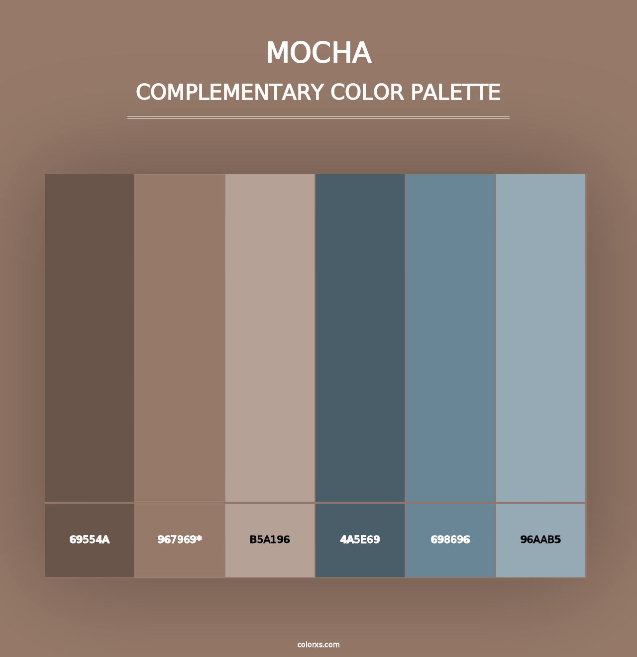 Mocha - Complementary Color Palette