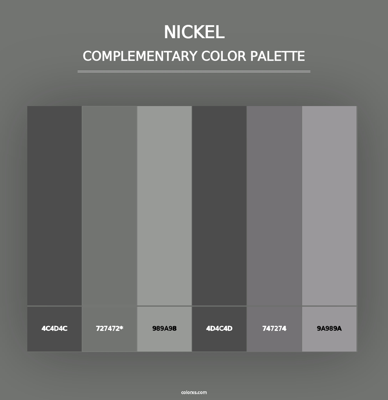 Nickel - Complementary Color Palette