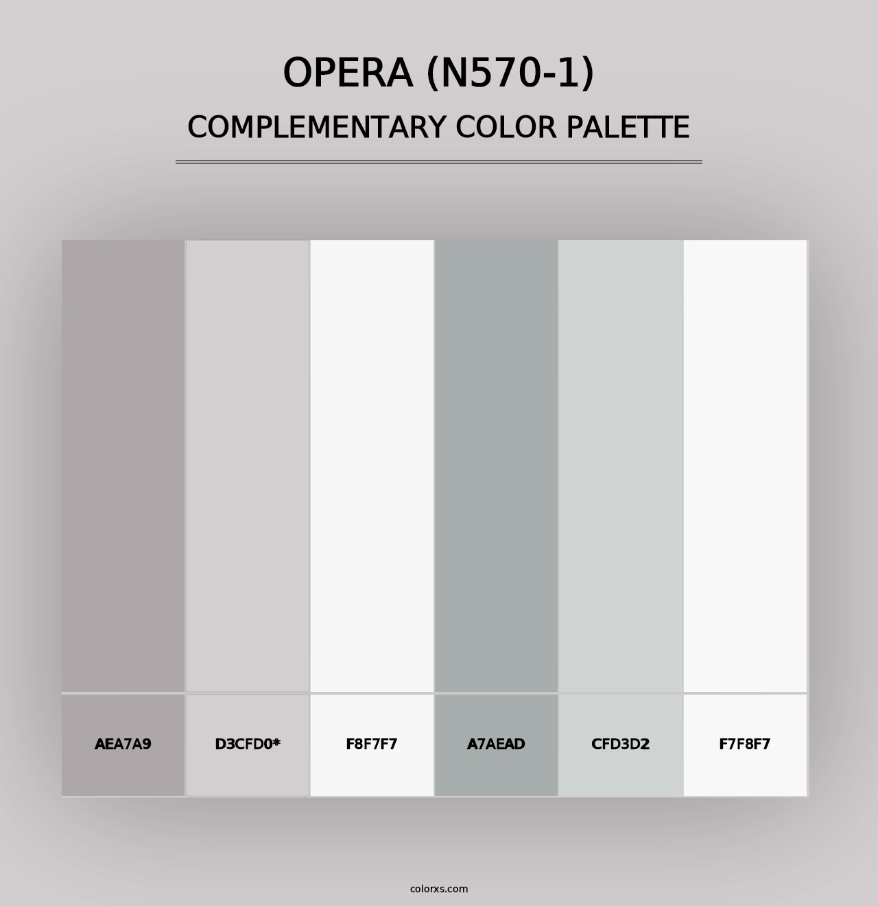 Opera (N570-1) - Complementary Color Palette