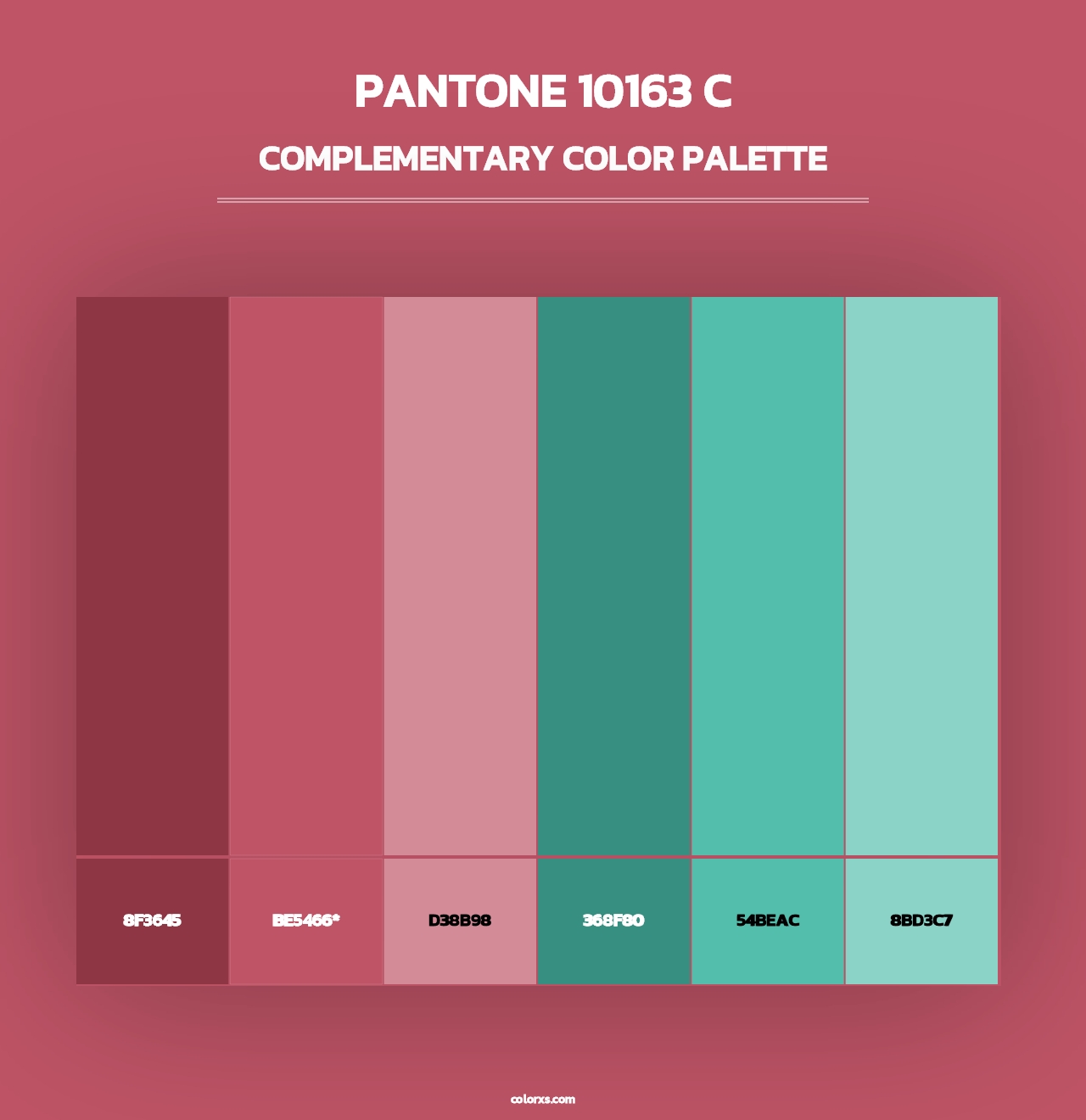 PANTONE 10163 C - Complementary Color Palette